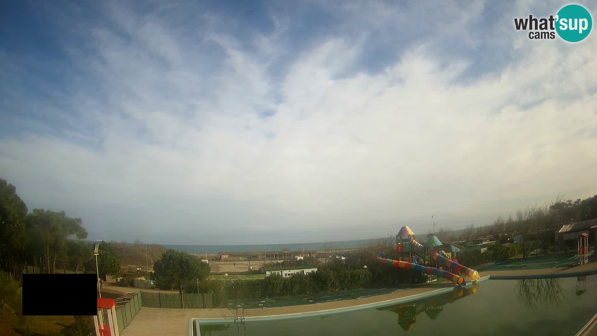 Camping Vittoria webcam en vivo Rosolina mare