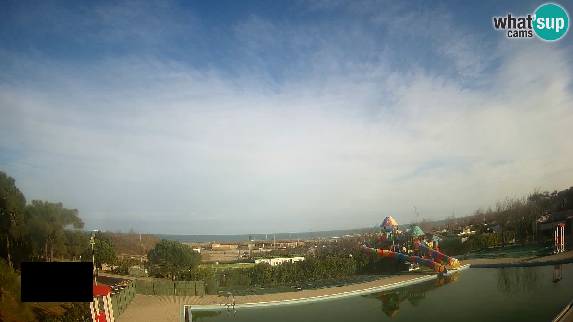 Camping Vittoria webcam en vivo Rosolina mare