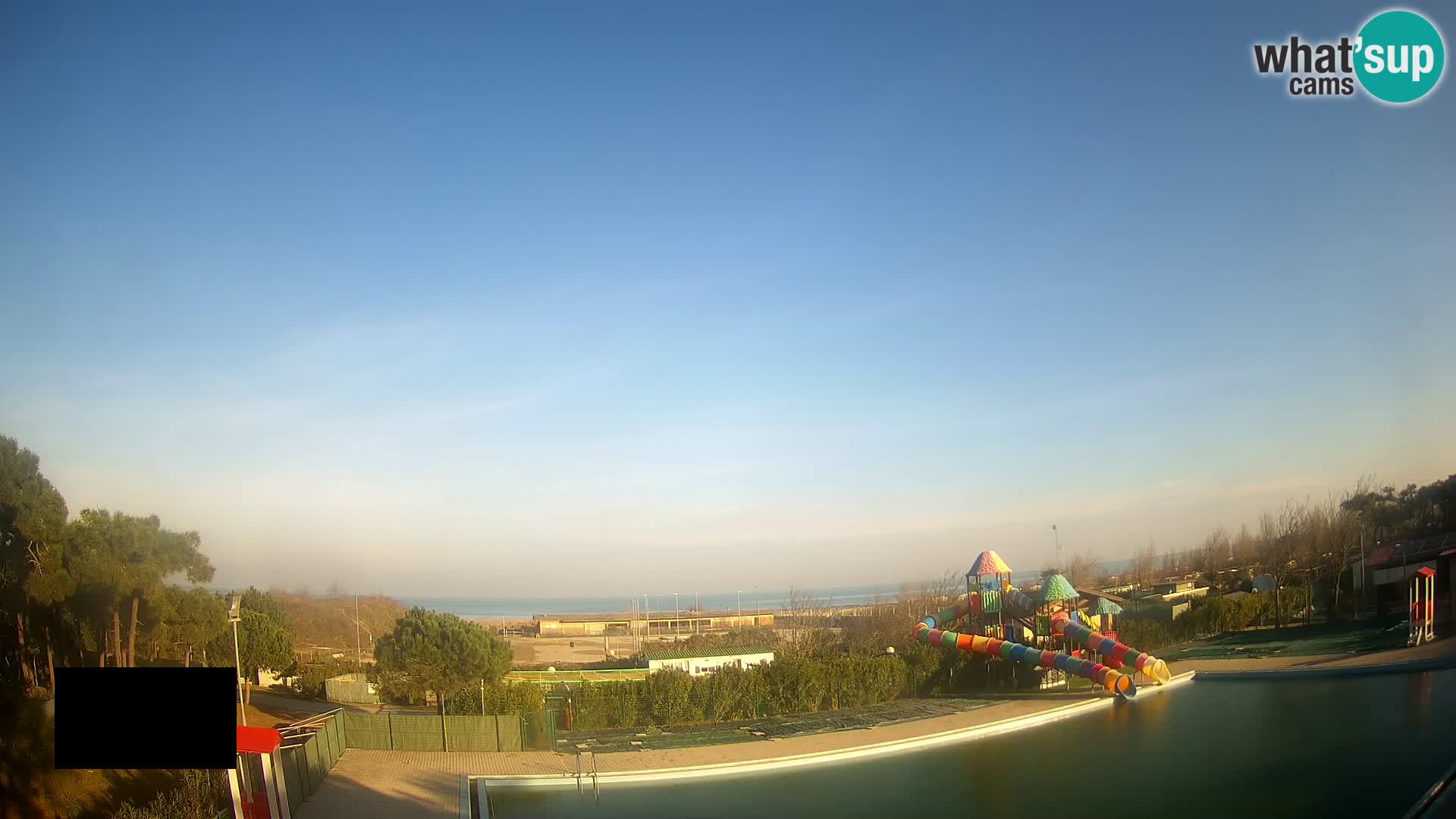 Camping Vittoria webcam en vivo Rosolina mare