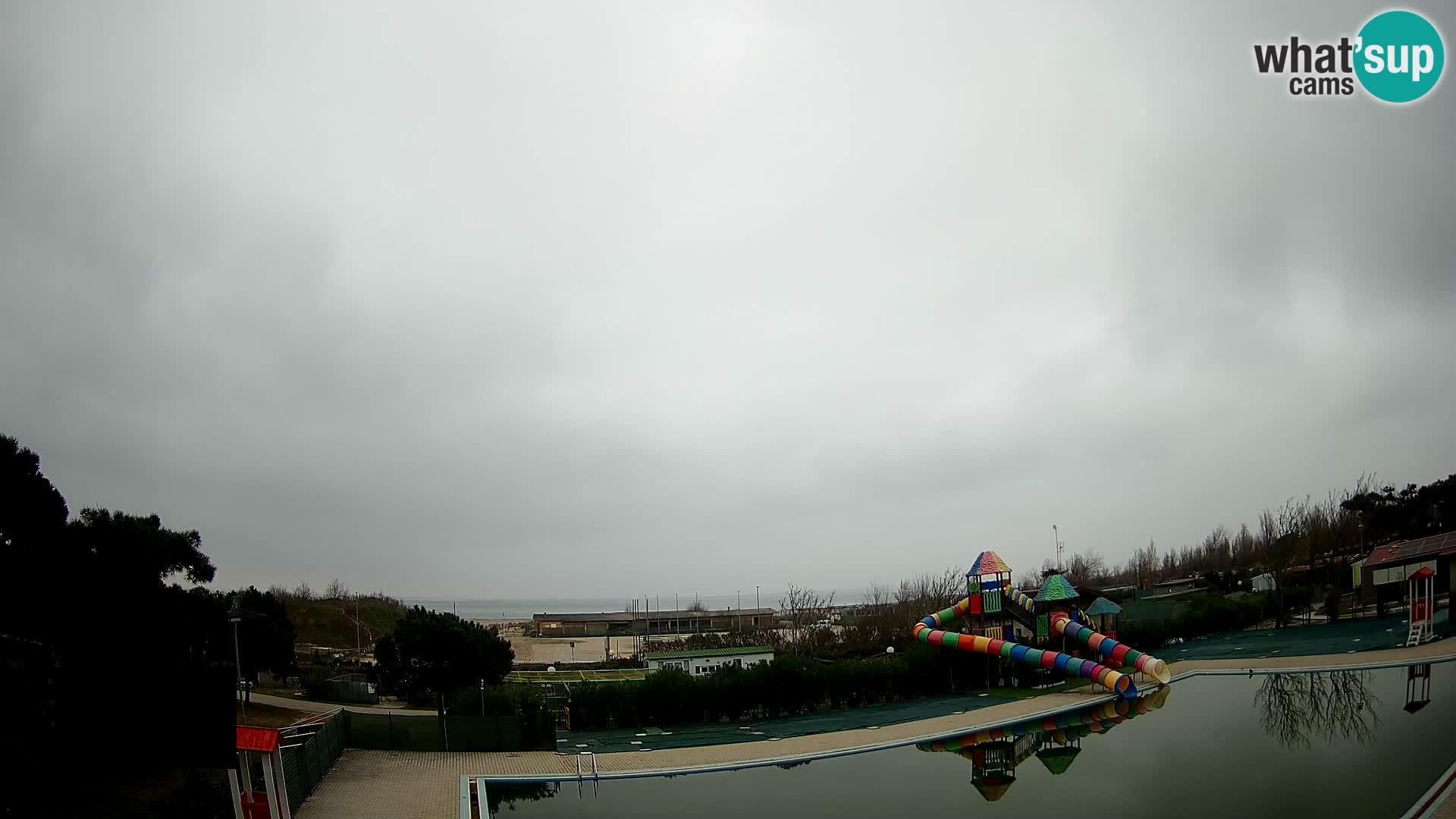 Camping Vittoria webcam en vivo Rosolina mare