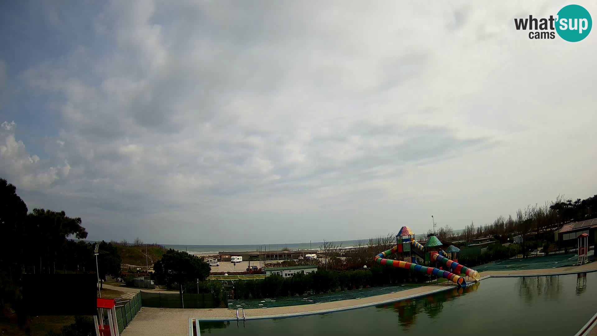 Camping Vittoria webcam en vivo Rosolina mare