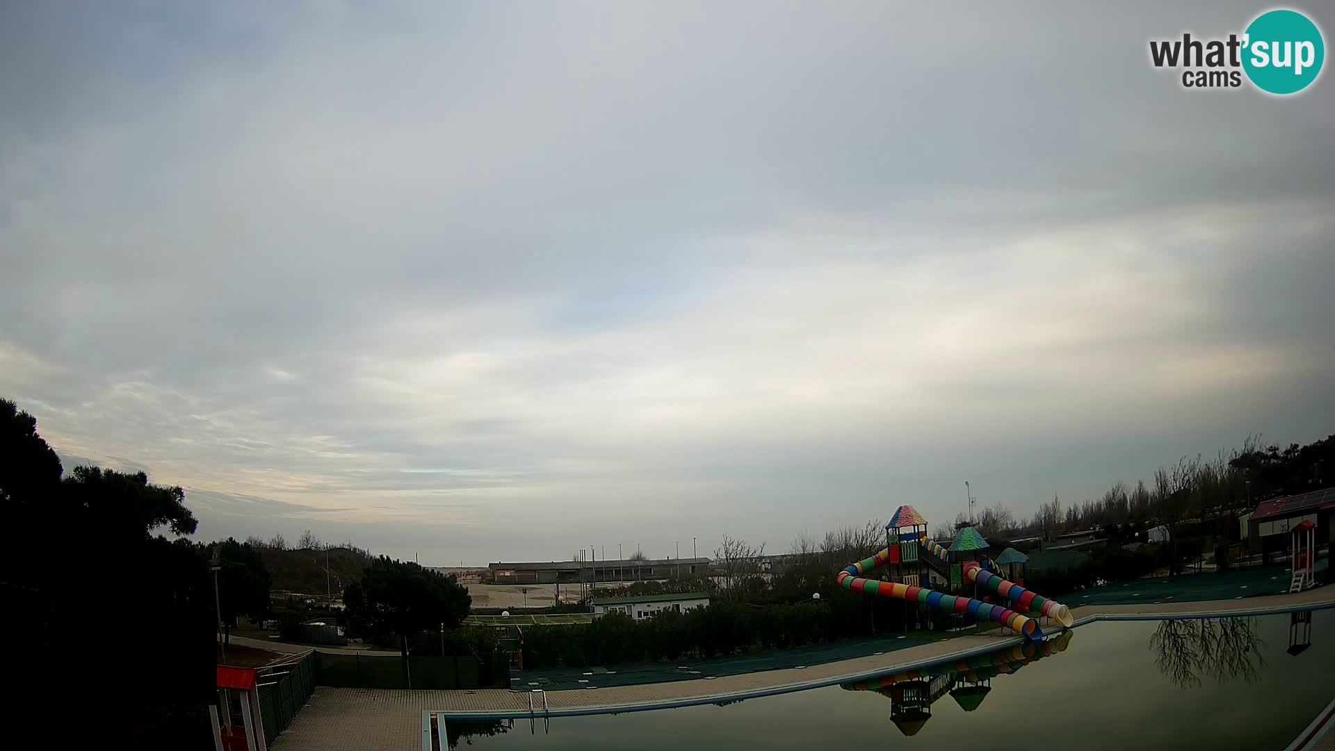 Camping Vittoria webcam en vivo Rosolina mare