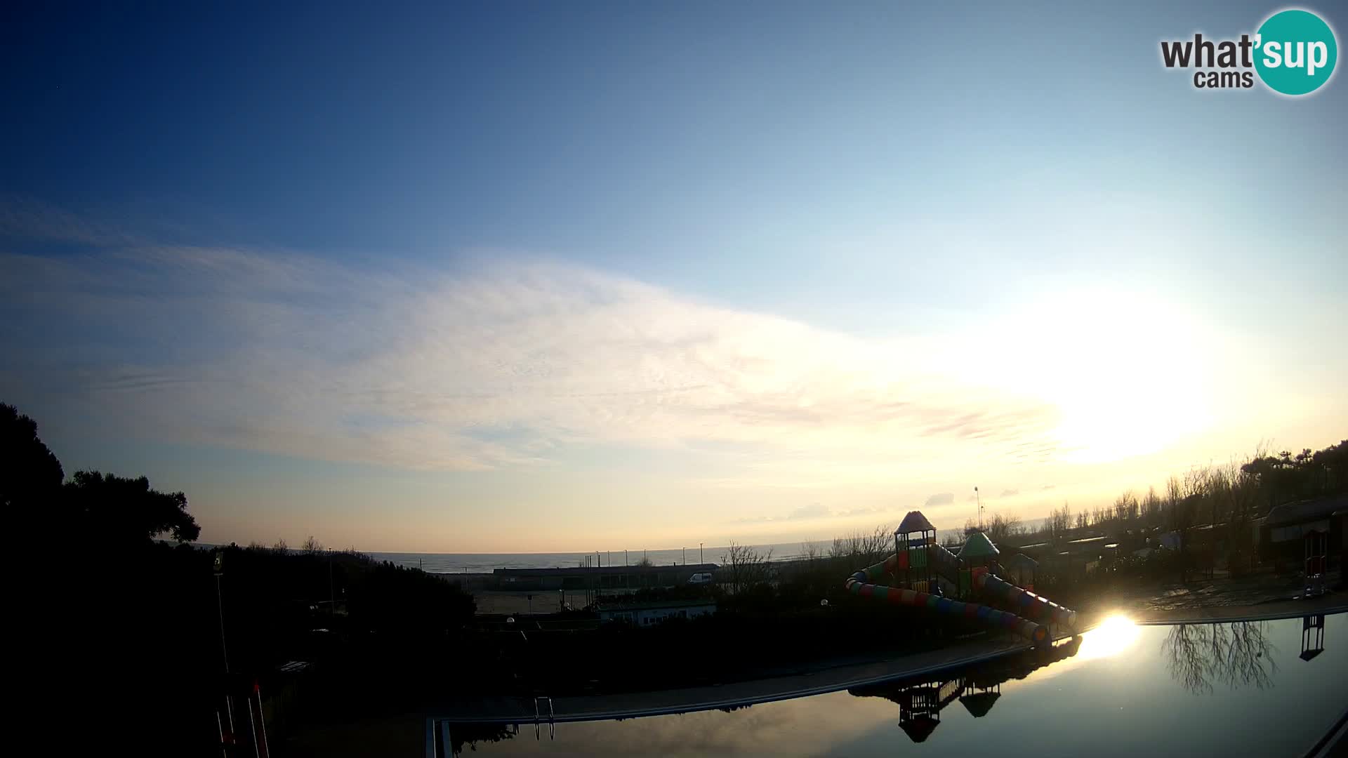 Camping Vittoria webcam en vivo Rosolina mare