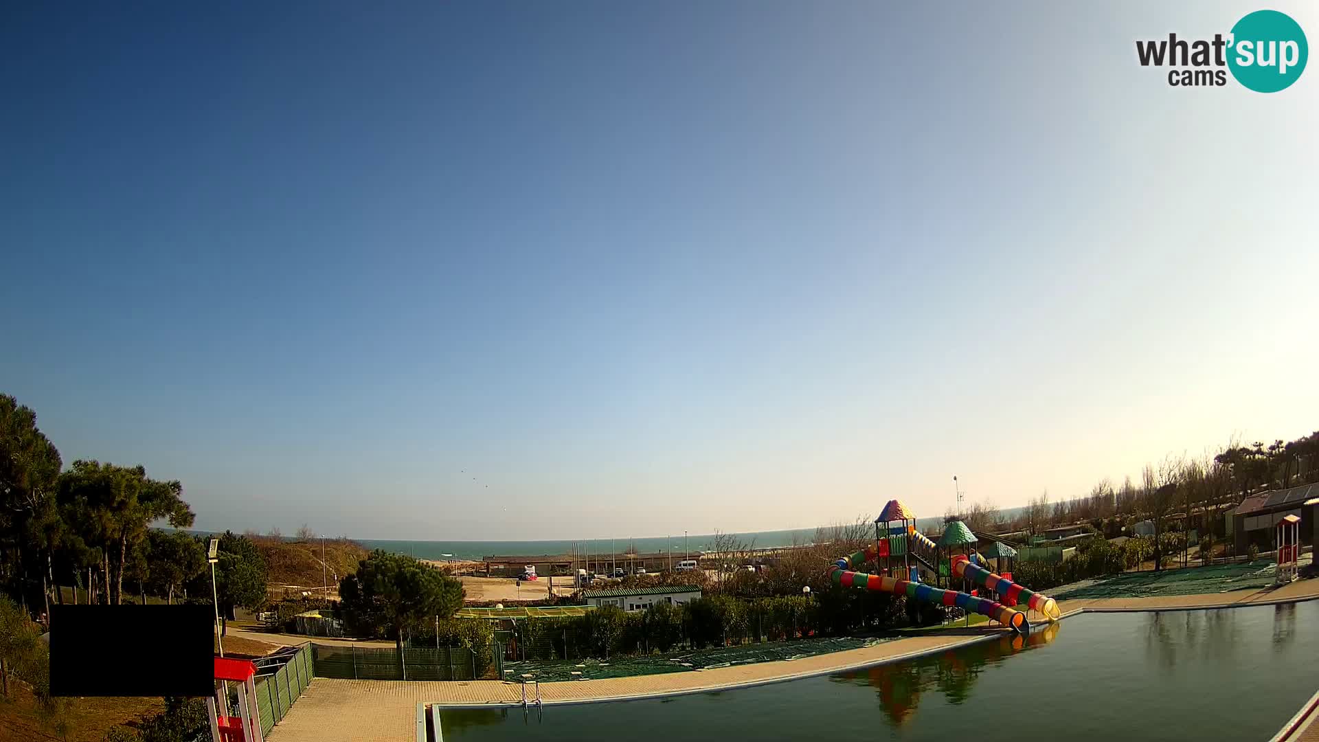 Camping Vittoria webcam en vivo Rosolina mare