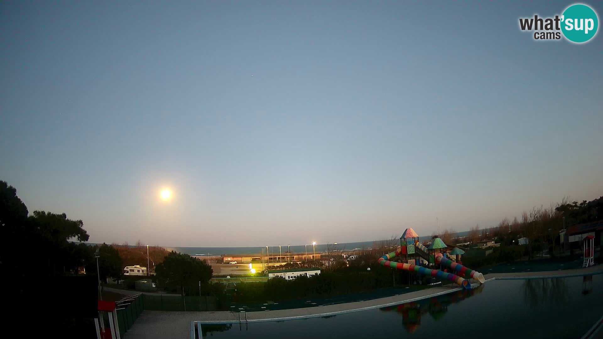 Camping Vittoria webcam en vivo Rosolina mare