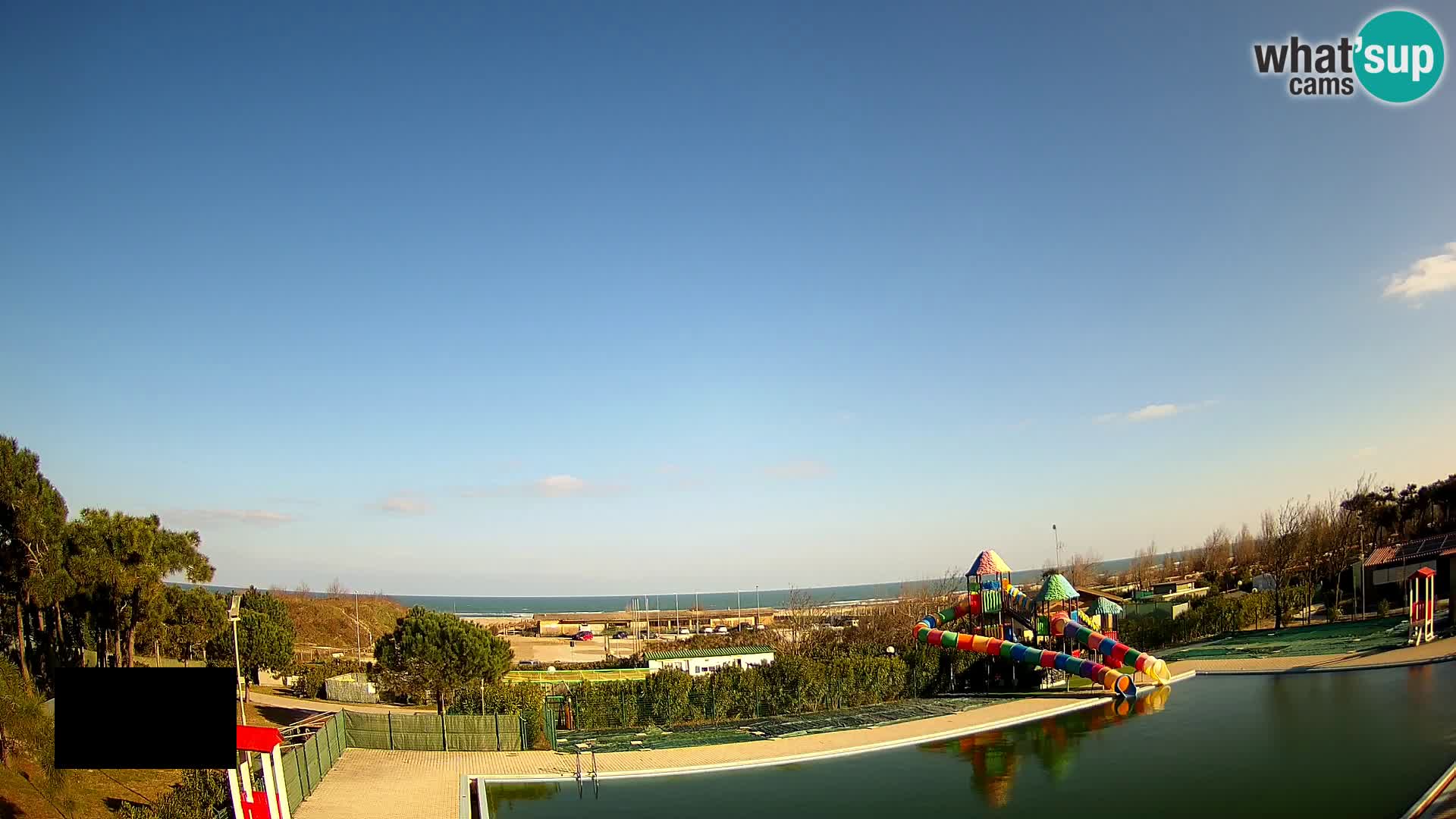 Webcam Camping Vittoria LIVEcam Rosolina mare