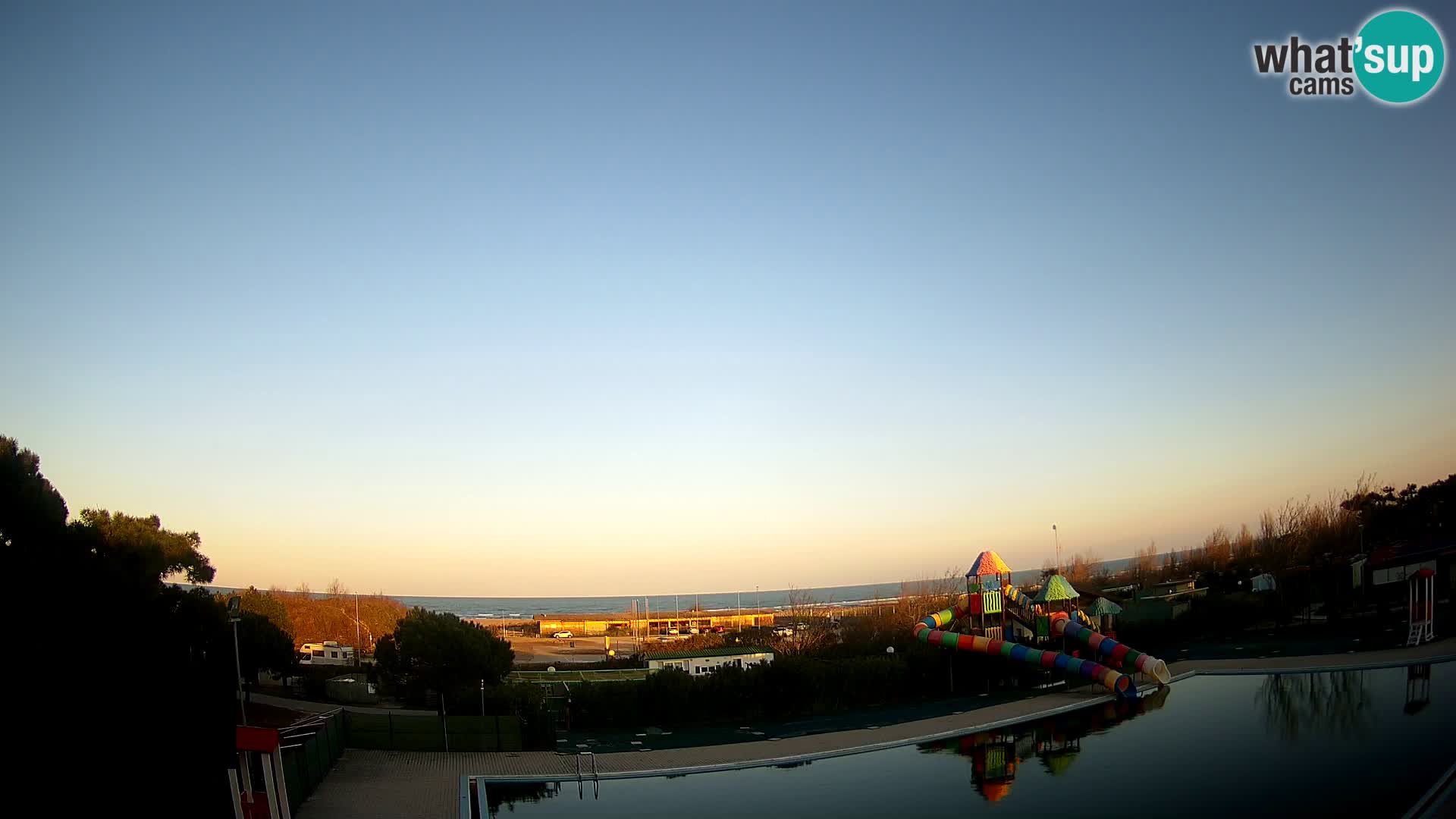 Camping Vittoria web kamera Rosolina mare