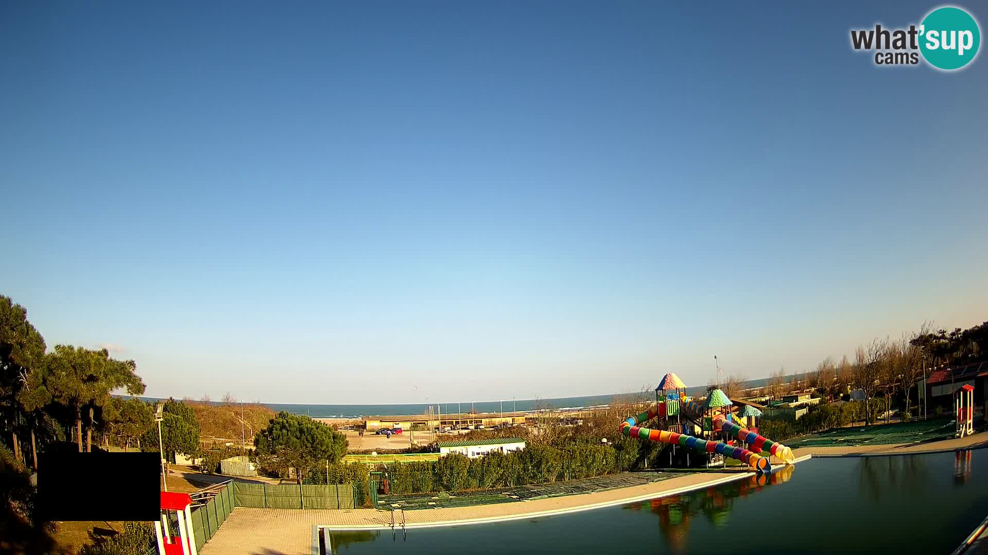 Camping Vittoria webcam en vivo Rosolina mare