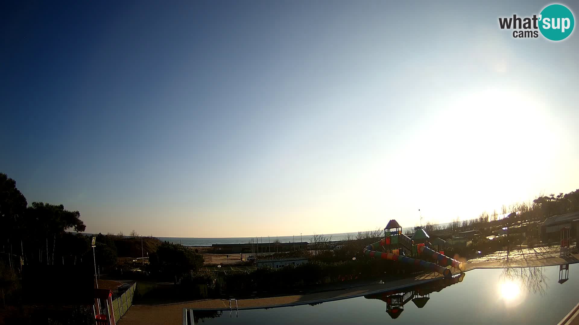 Camping Vittoria webcam en vivo Rosolina mare