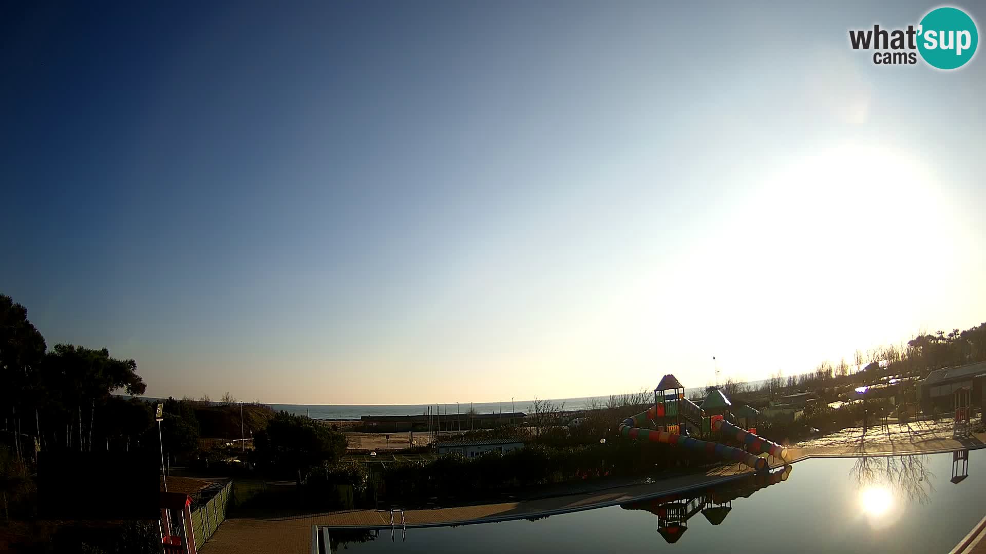 Camping Vittoria webcam en vivo Rosolina mare