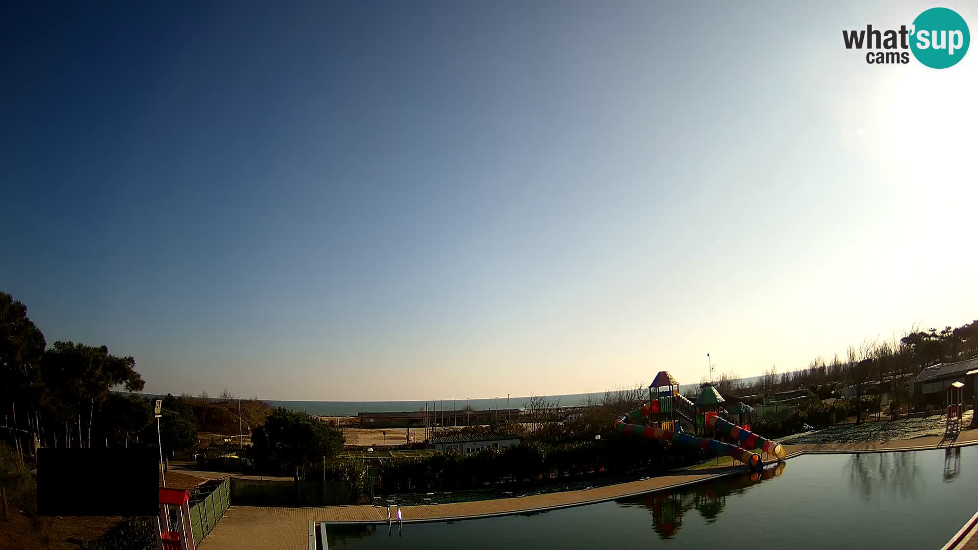 Camping Vittoria webcam en vivo Rosolina mare