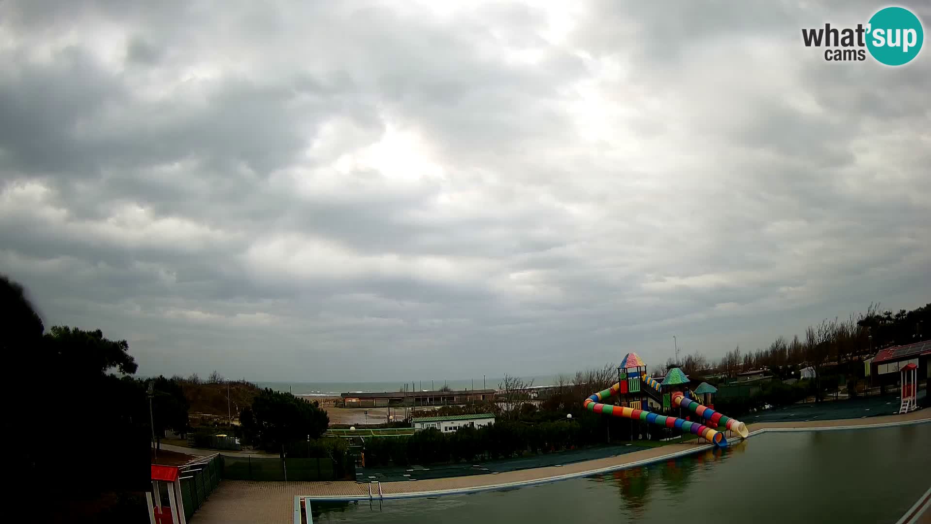 Camping Vittoria webcam en vivo Rosolina mare