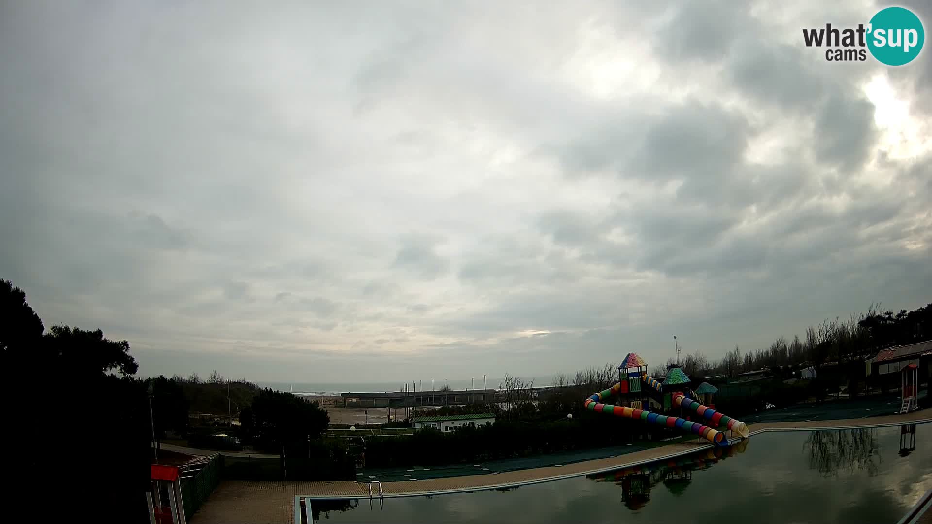 Camping Vittoria webcam en vivo Rosolina mare