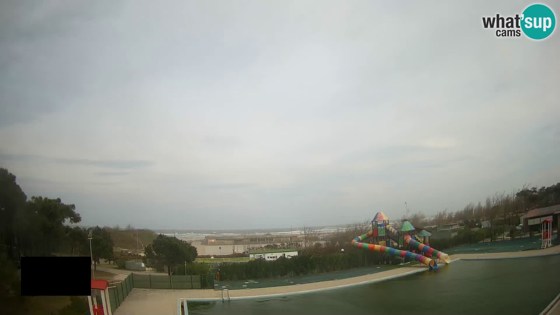Camping Vittoria webcam en vivo Rosolina mare