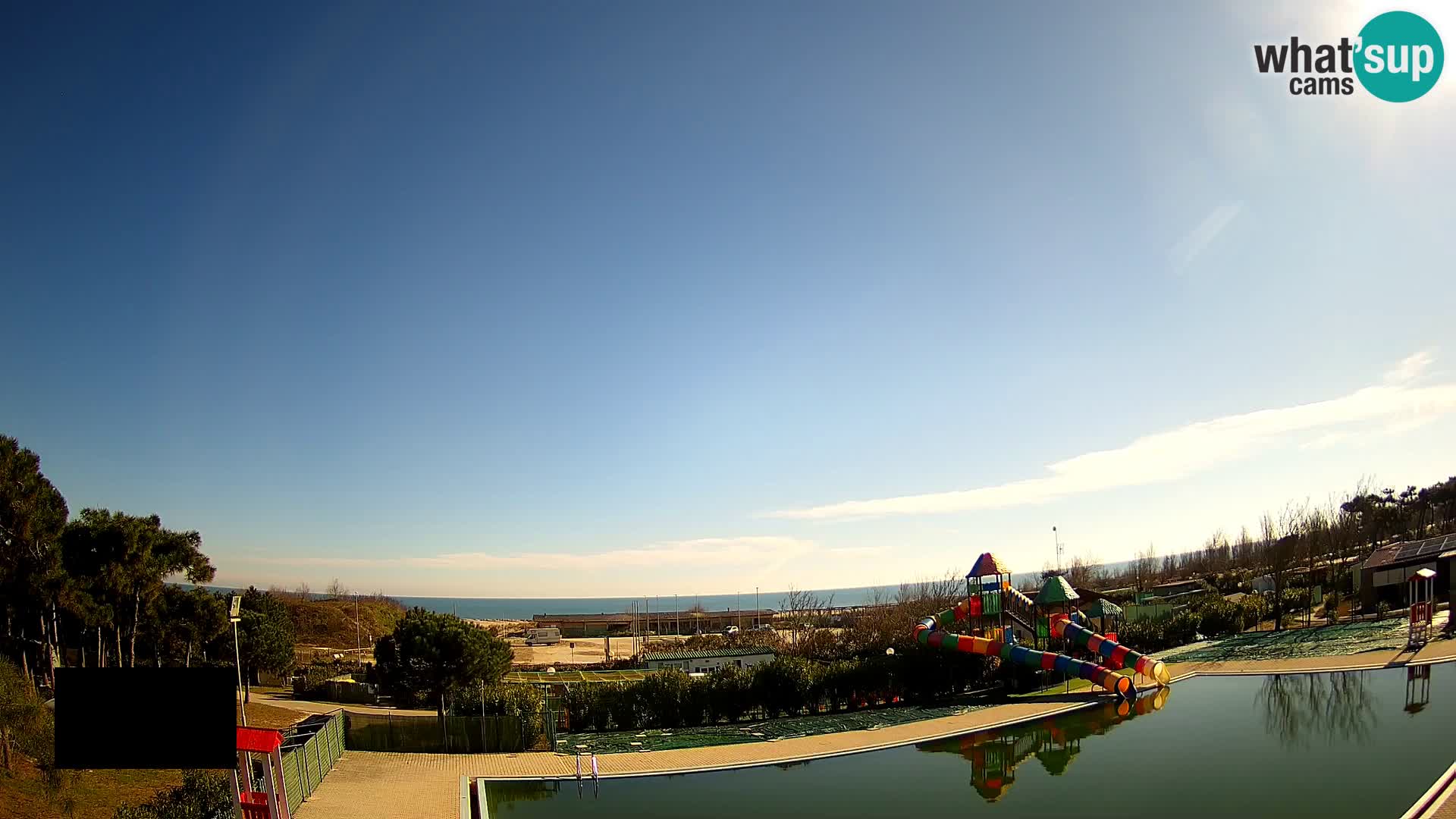 Camping Vittoria web kamera Rosolina mare