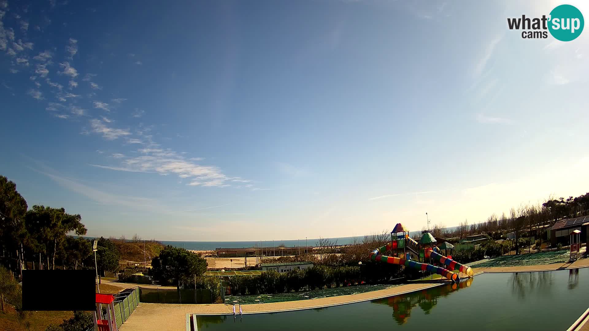 Camping Vittoria webcam en vivo Rosolina mare