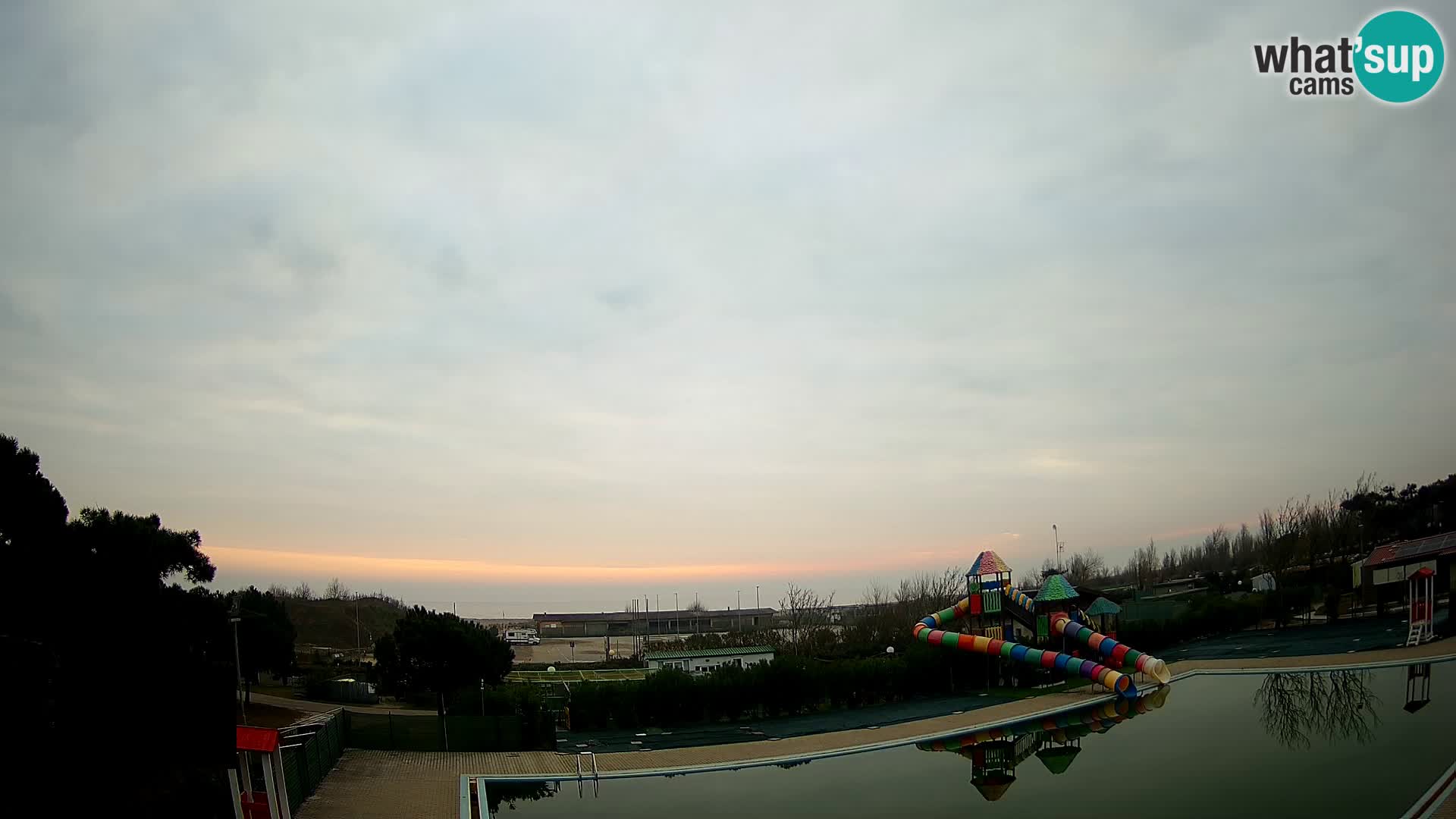 Camping Vittoria webcam en vivo Rosolina mare