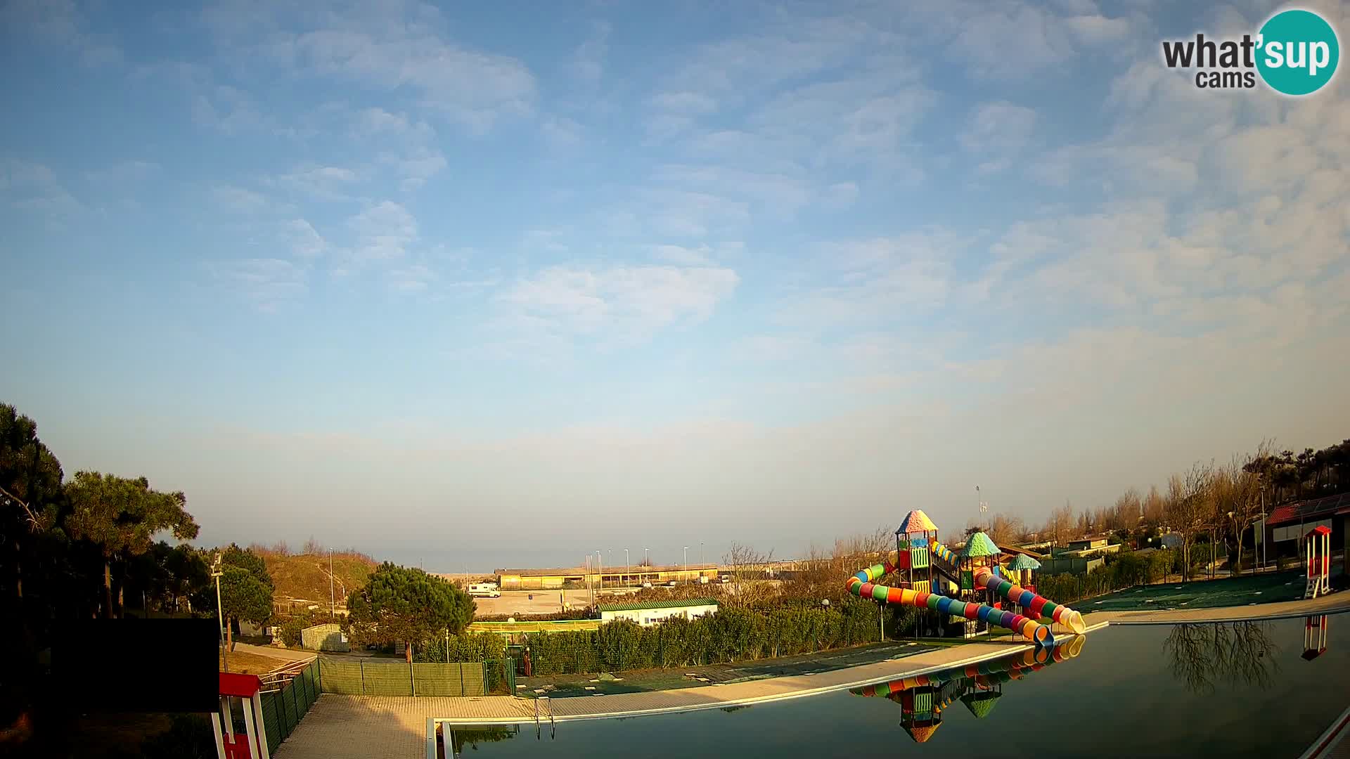 Camping Vittoria webcam en vivo Rosolina mare