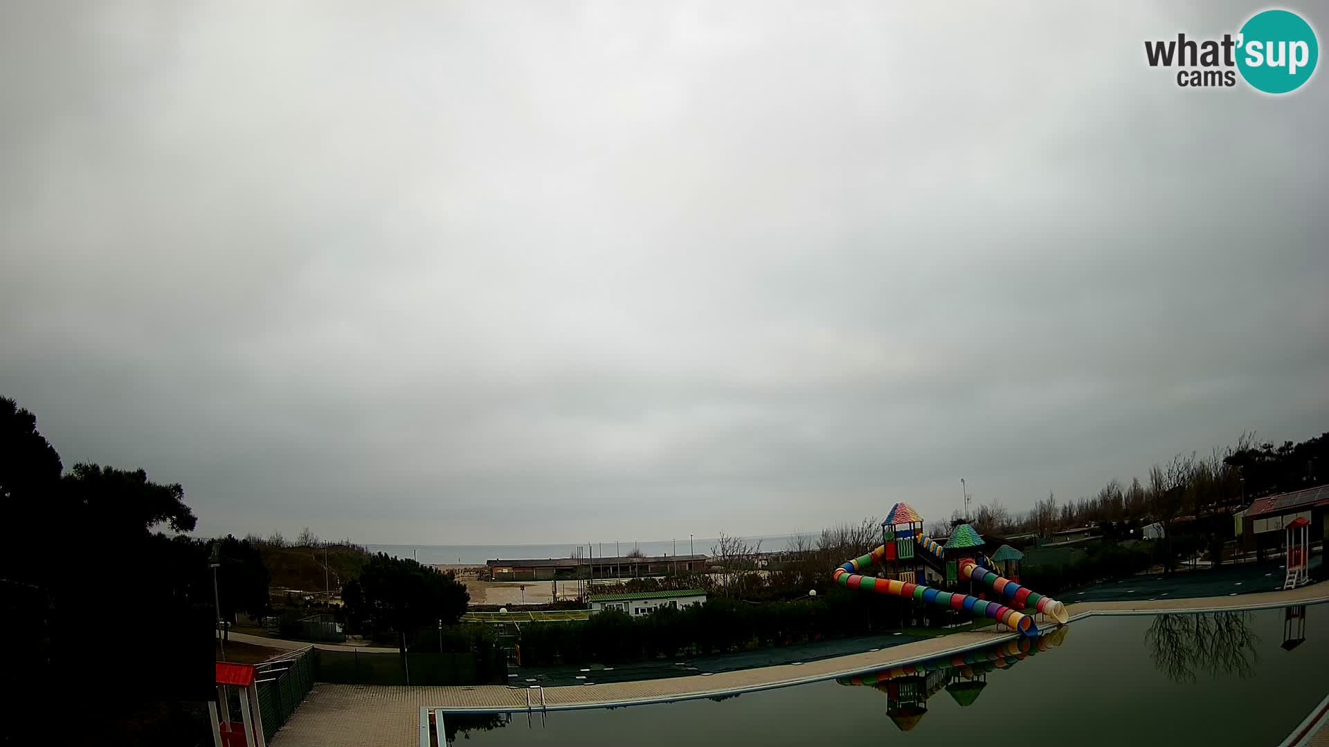 Camping Vittoria webcam en vivo Rosolina mare