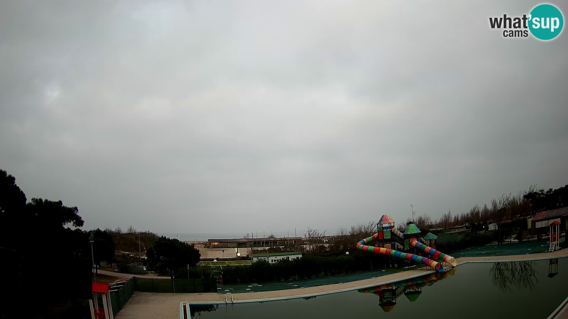 Camping Vittoria webcam en vivo Rosolina mare