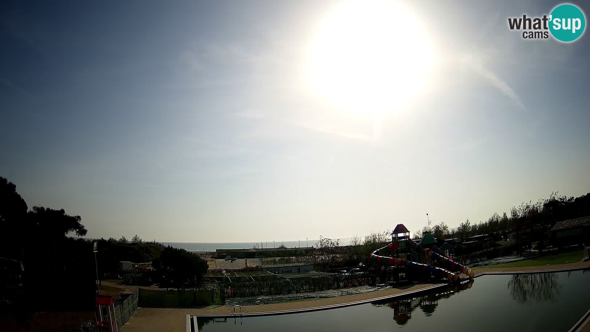 Camping Vittoria web kamera Rosolina mare