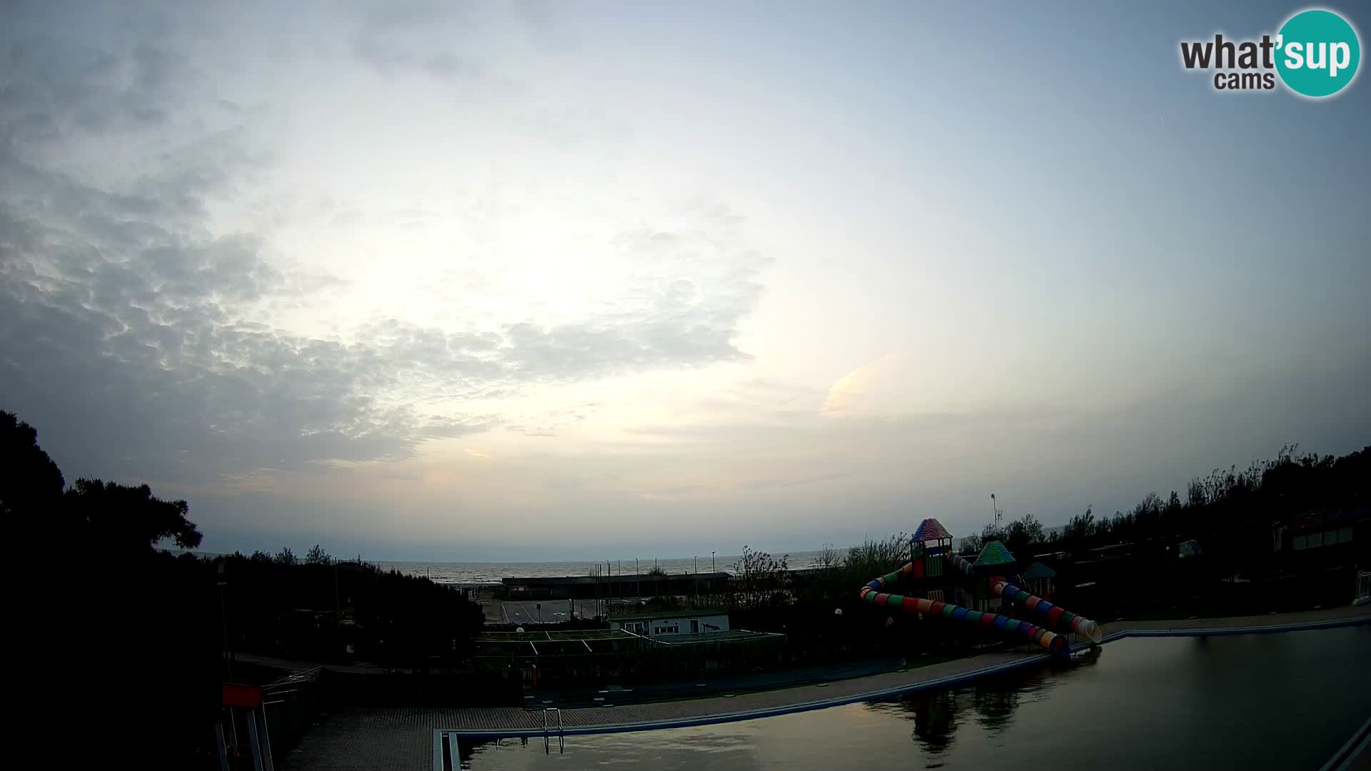 Camping Vittoria webcam en vivo Rosolina mare