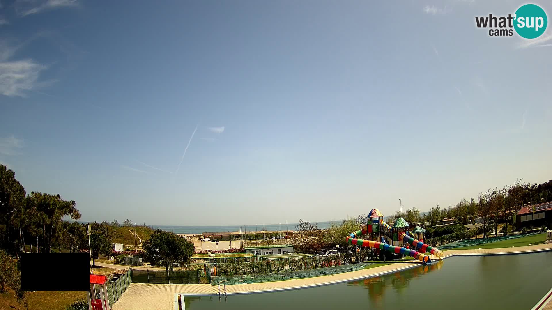 Camping Vittoria web kamera Rosolina mare