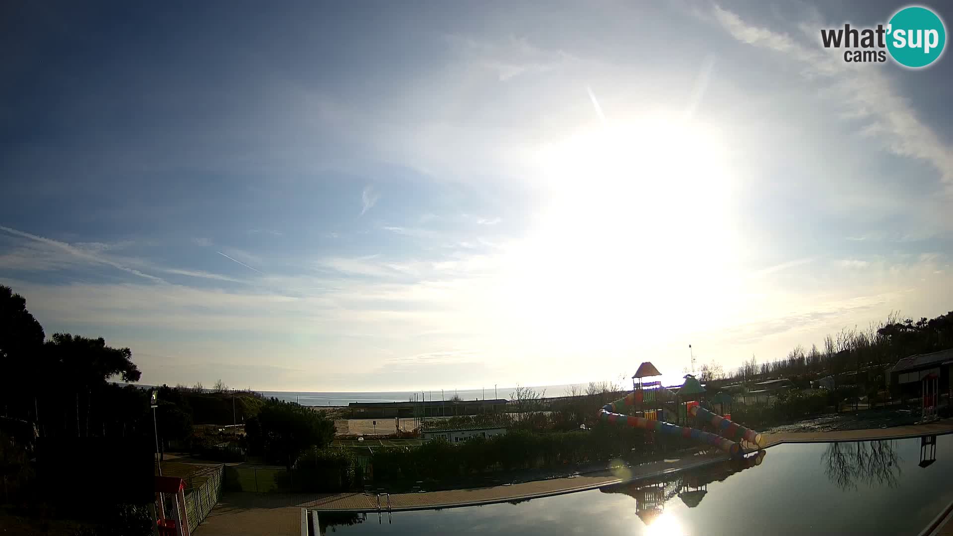 Camping Vittoria webcam en vivo Rosolina mare