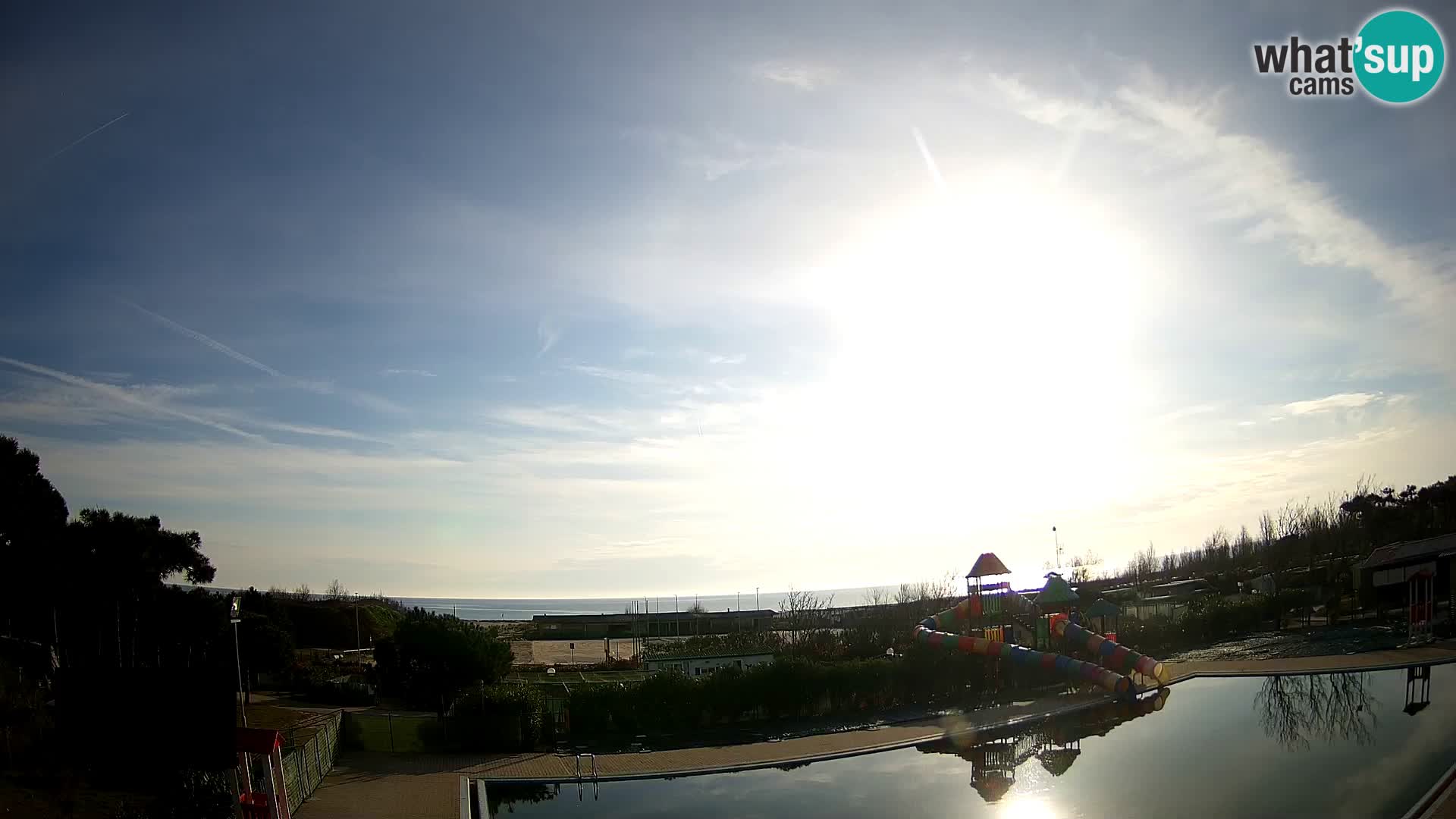 Camping Vittoria webcam en vivo Rosolina mare