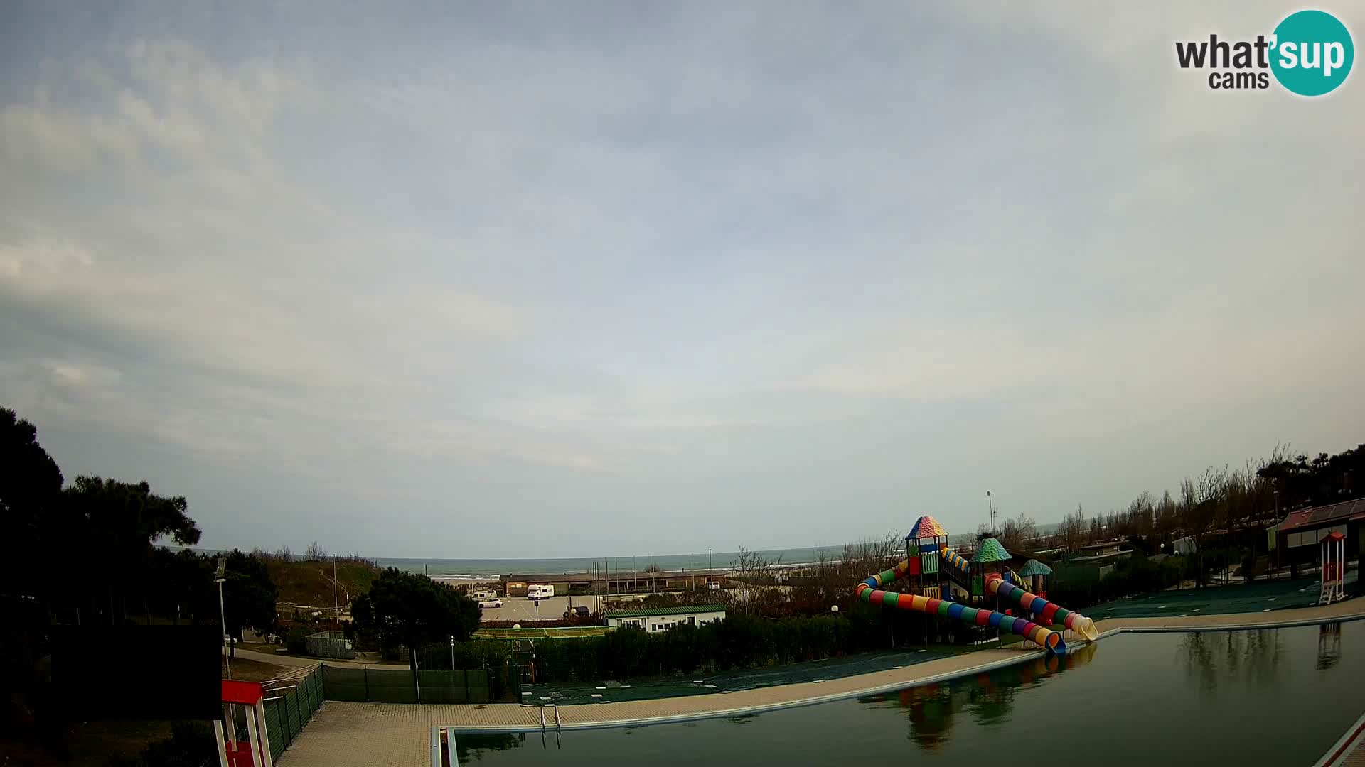 Camping Vittoria webcam en vivo Rosolina mare