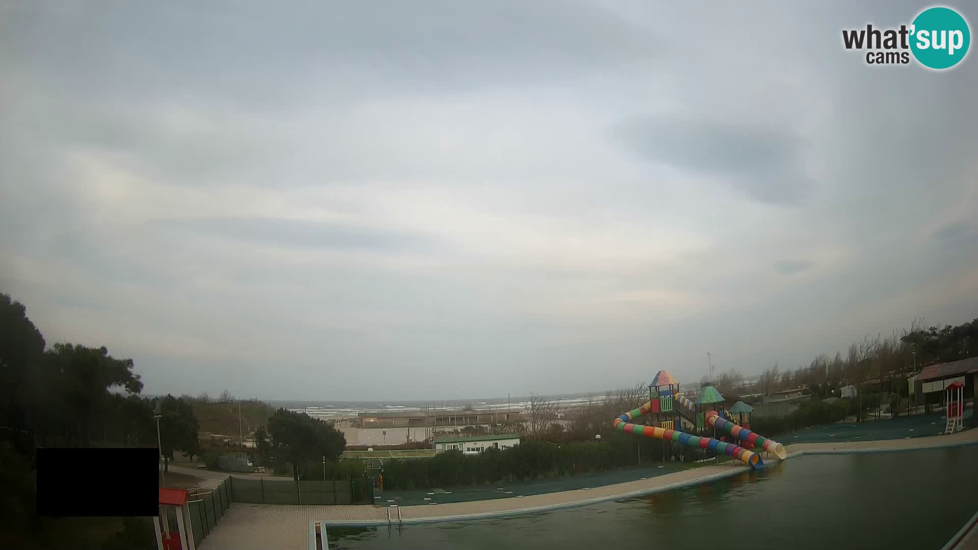 Camping Vittoria webcam en vivo Rosolina mare