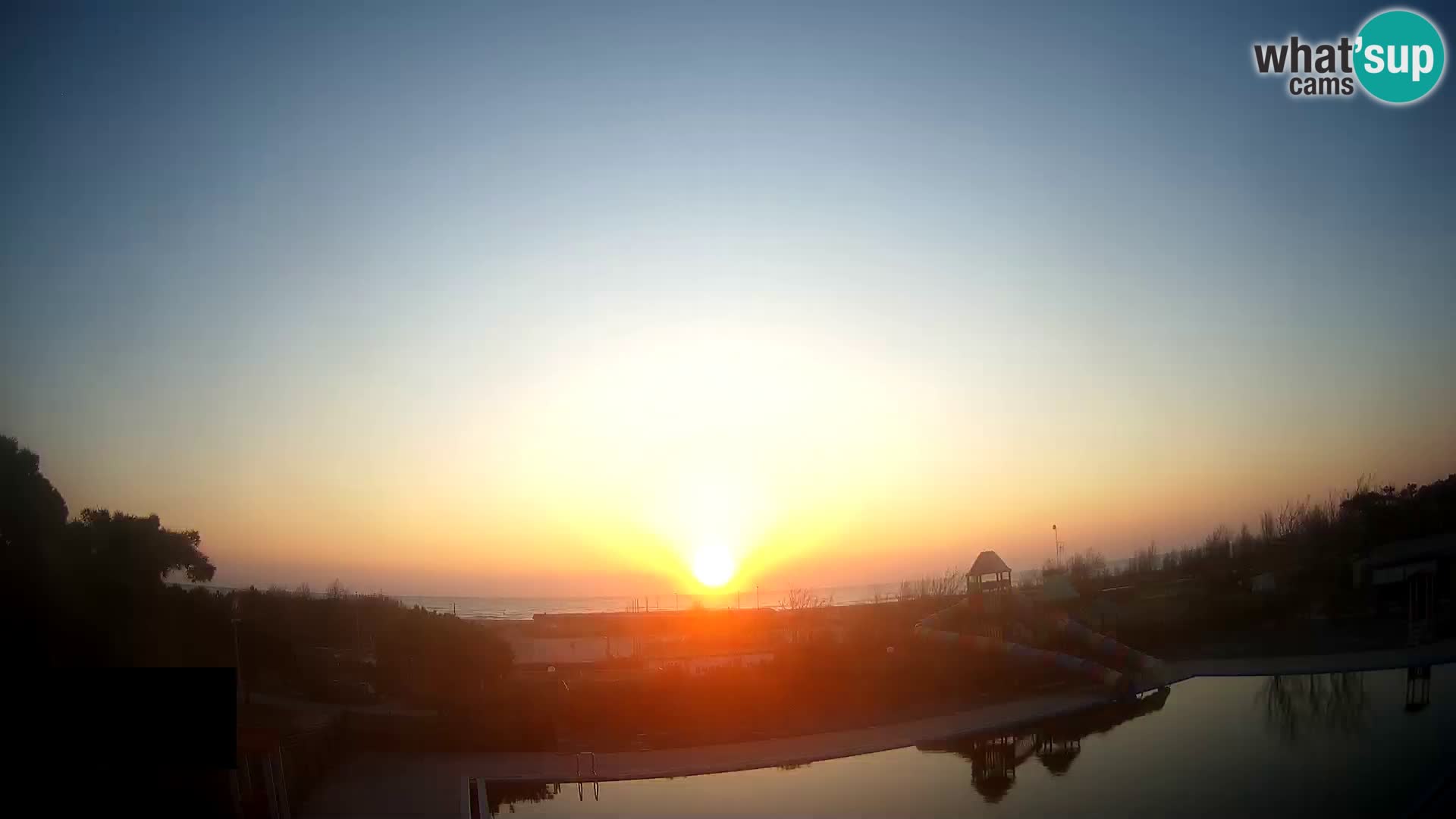 Camping Vittoria webcam en vivo Rosolina mare