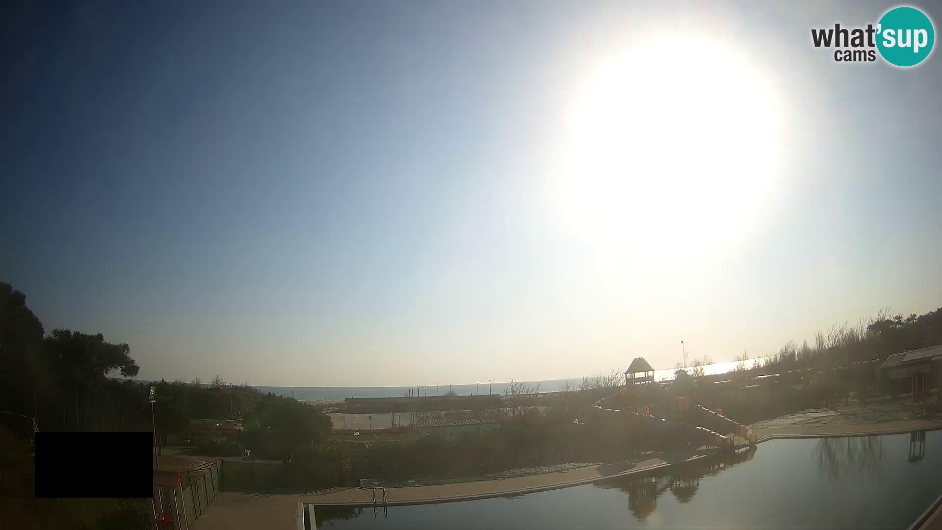 Camping Vittoria webcam en vivo Rosolina mare