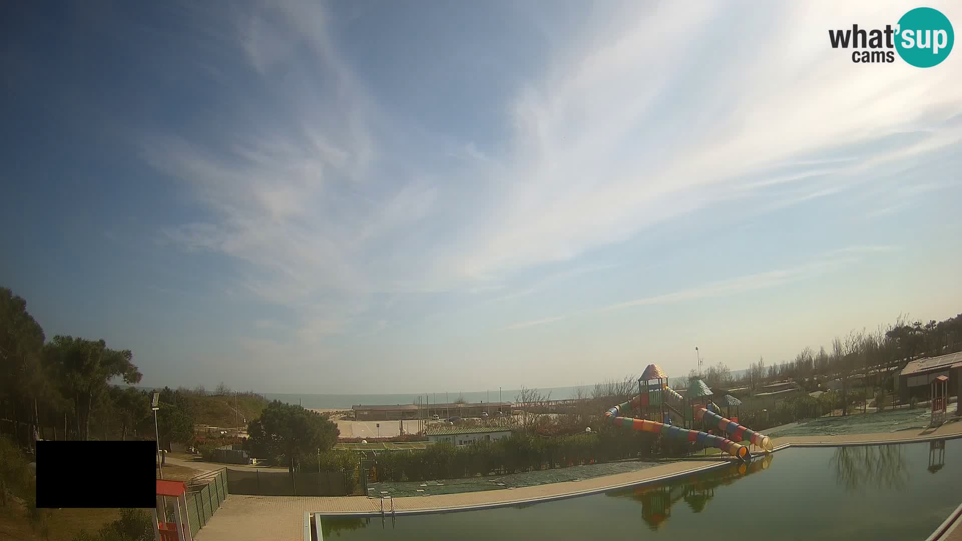 Camping Vittoria webcam en vivo Rosolina mare