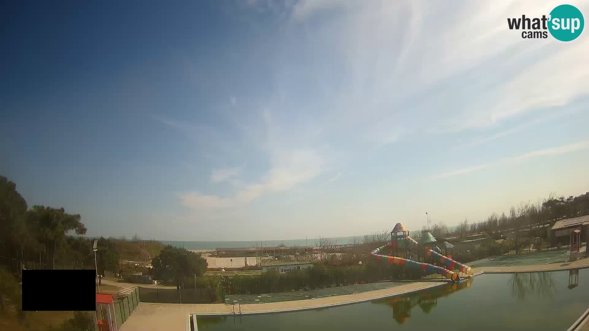 Camping Vittoria webcam en vivo Rosolina mare