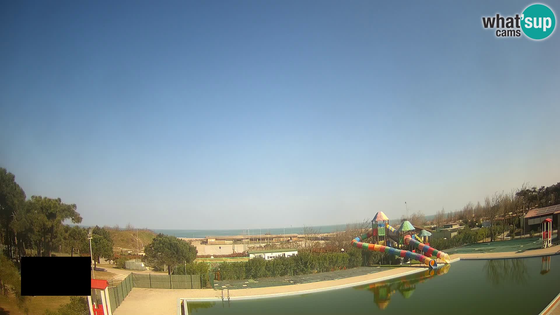 Camping Vittoria webcam en vivo Rosolina mare
