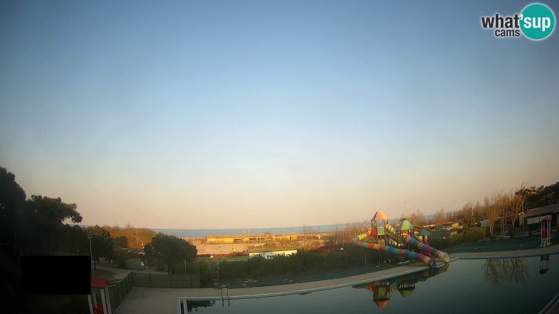 Camping Vittoria webcam en vivo Rosolina mare