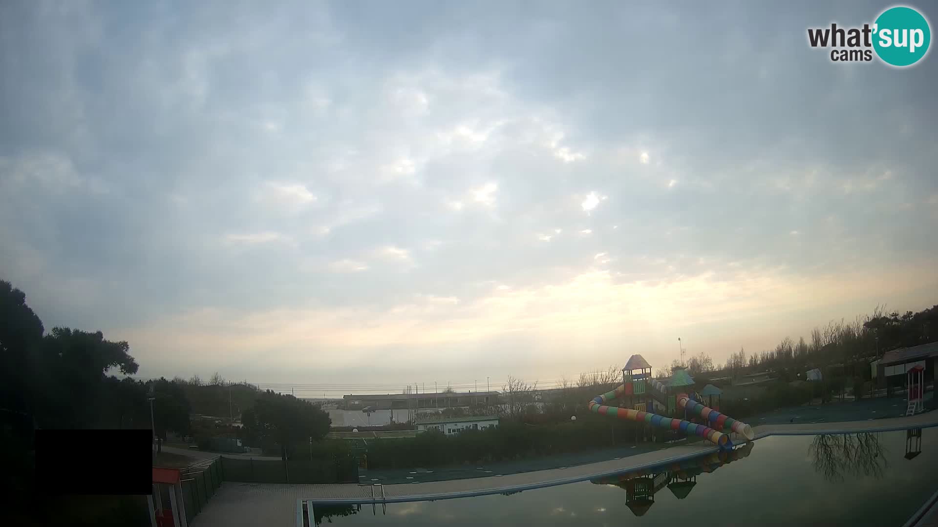 Camping Vittoria webcam en vivo Rosolina mare