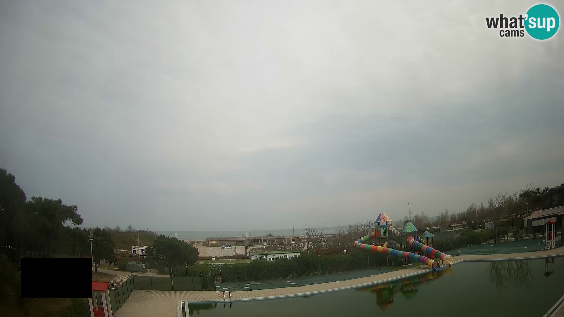 Camping Vittoria webcam en vivo Rosolina mare