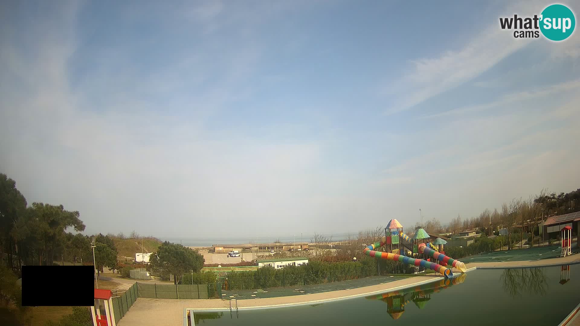 Camping Vittoria webcam en vivo Rosolina mare