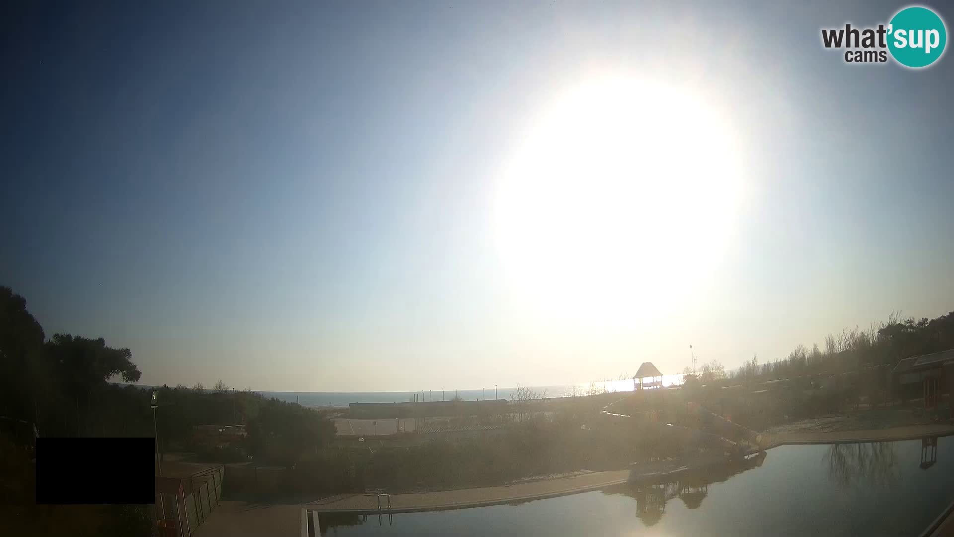 Camping Vittoria webcam en vivo Rosolina mare