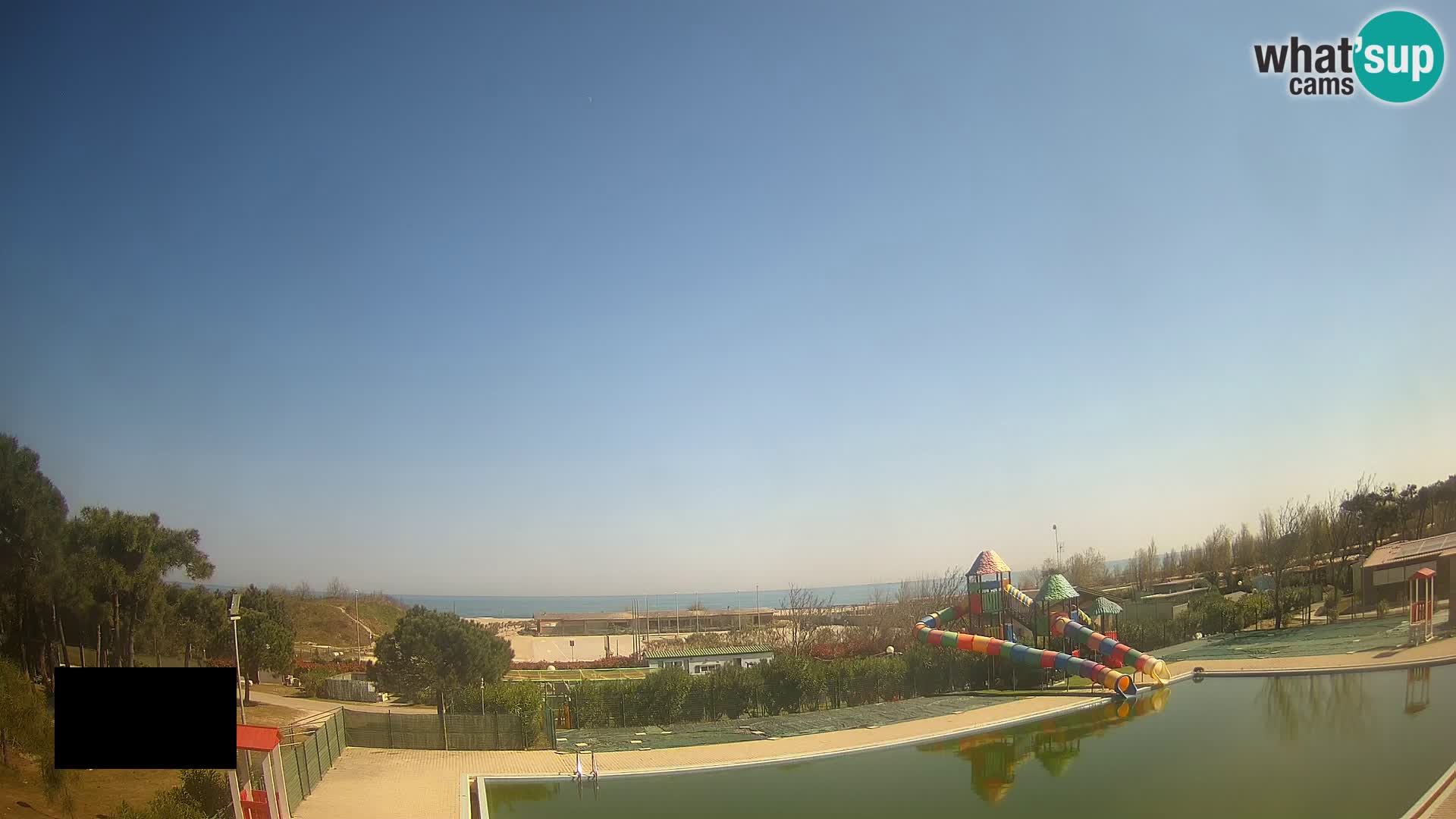 Camping Vittoria webcam en vivo Rosolina mare