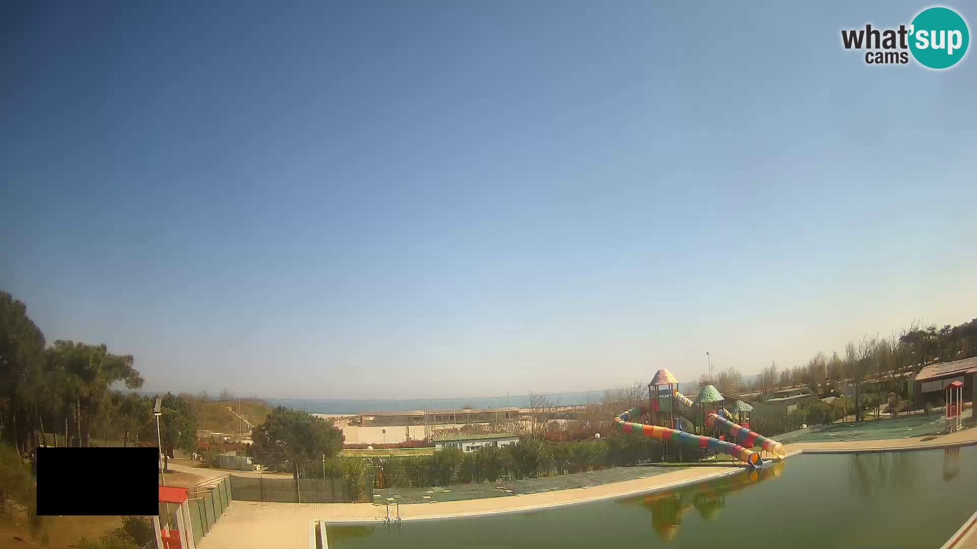 Camping Vittoria webcam en vivo Rosolina mare