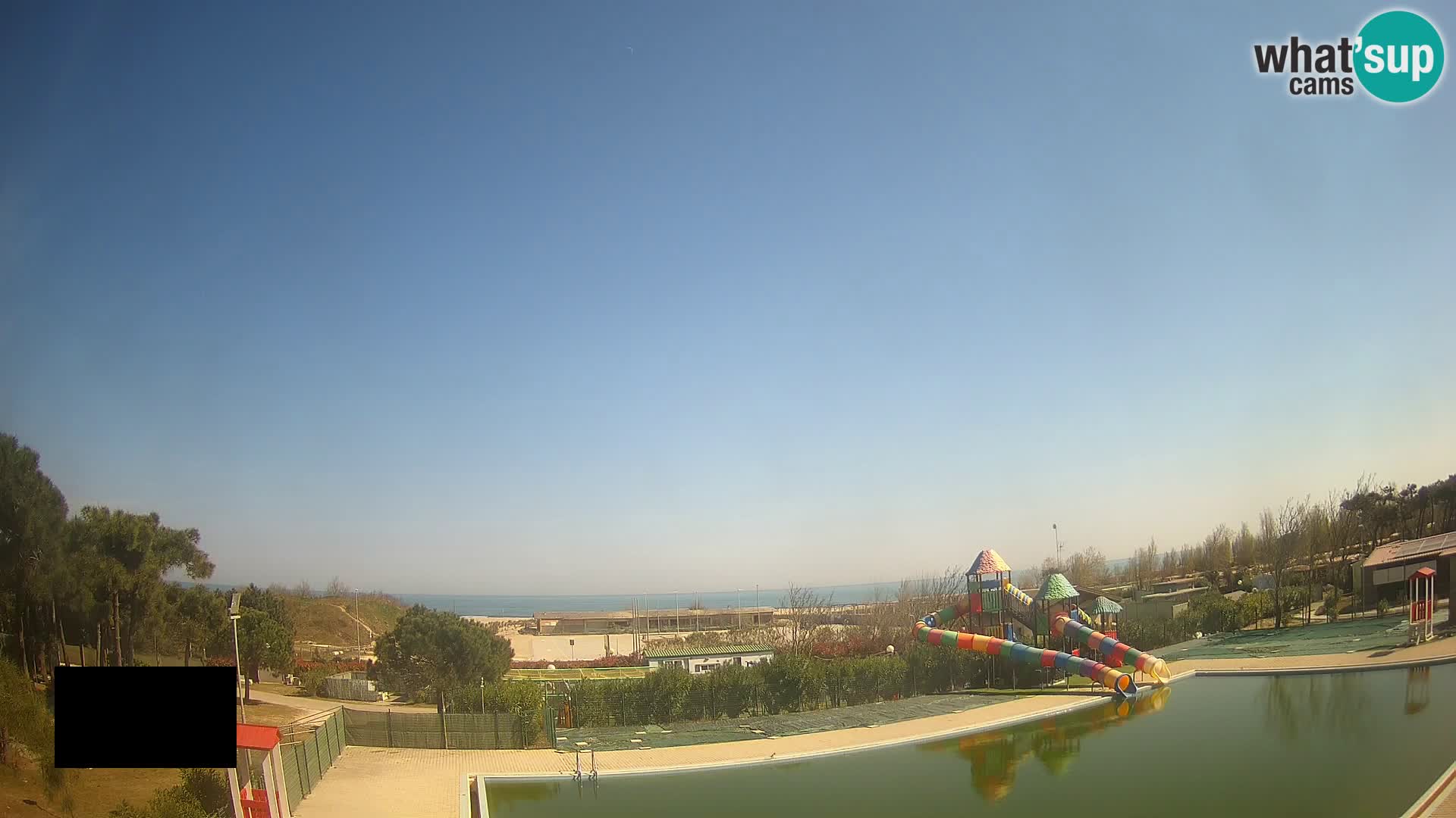 Camping Vittoria webcam en vivo Rosolina mare