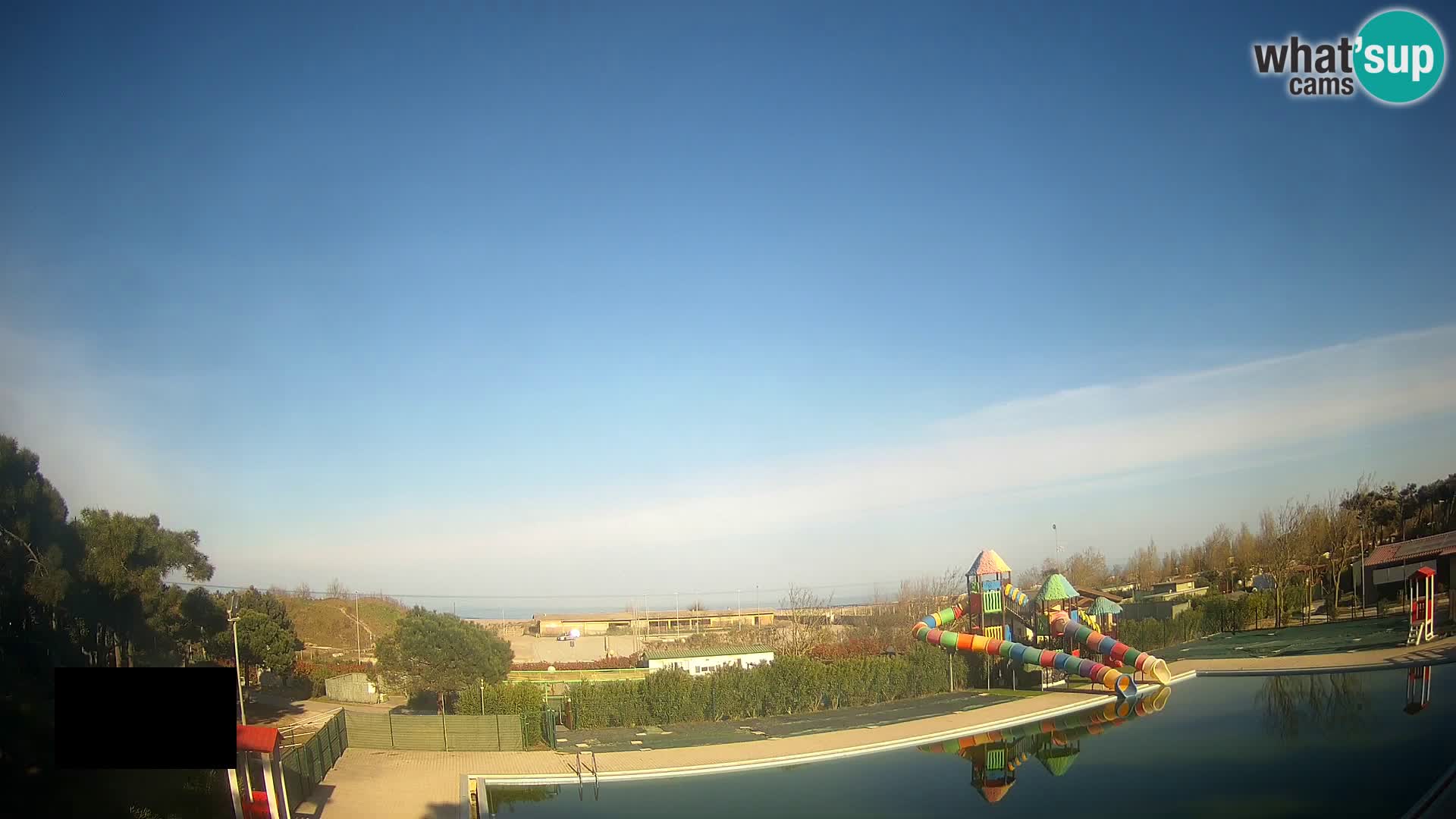 Camping Vittoria webcam en vivo Rosolina mare