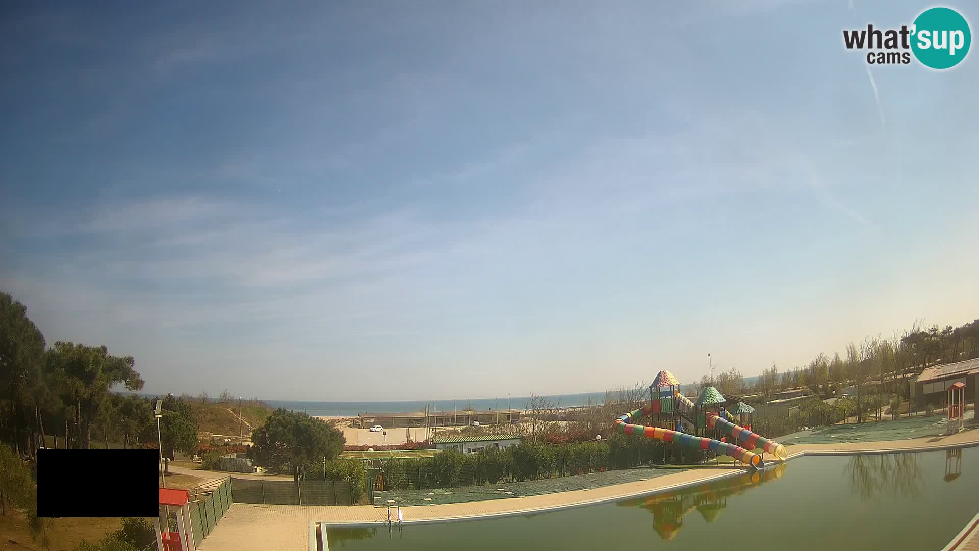 Camping Vittoria webcam en vivo Rosolina mare