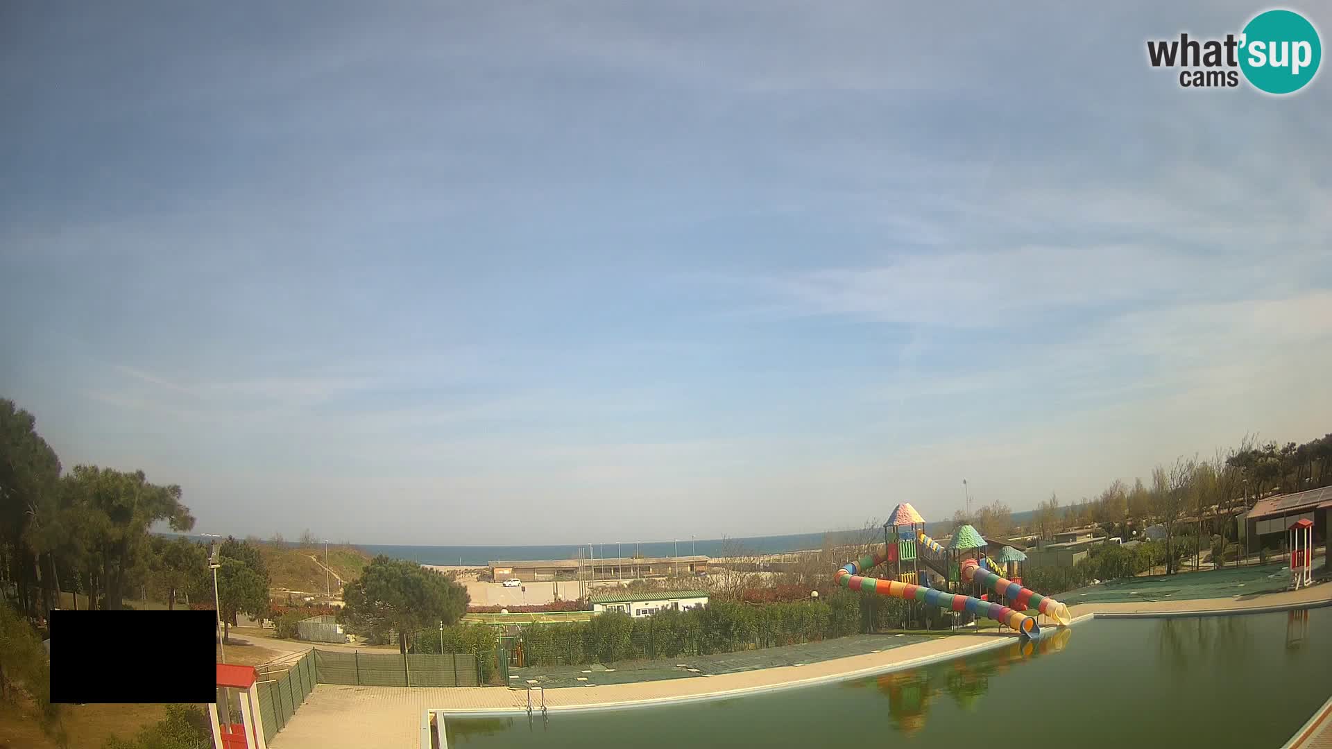 Camping Vittoria web kamera Rosolina mare