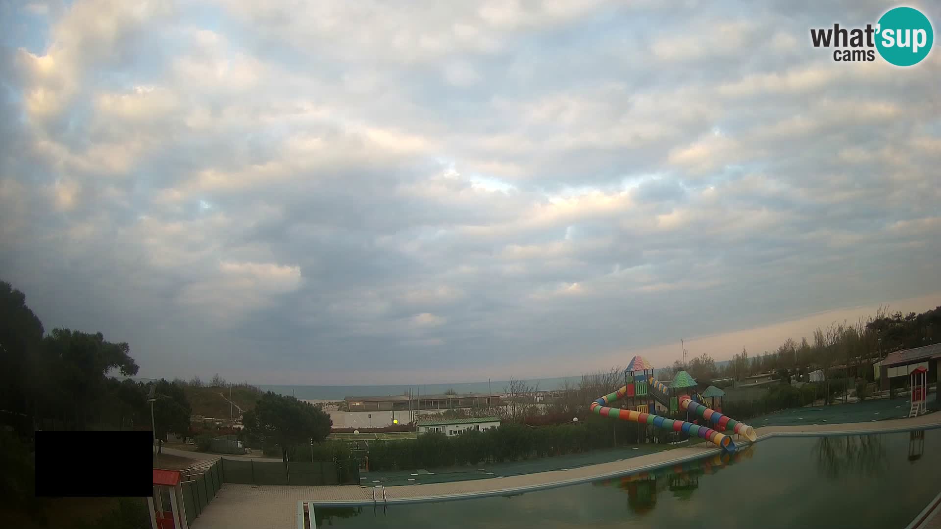 Camping Vittoria webcam en vivo Rosolina mare