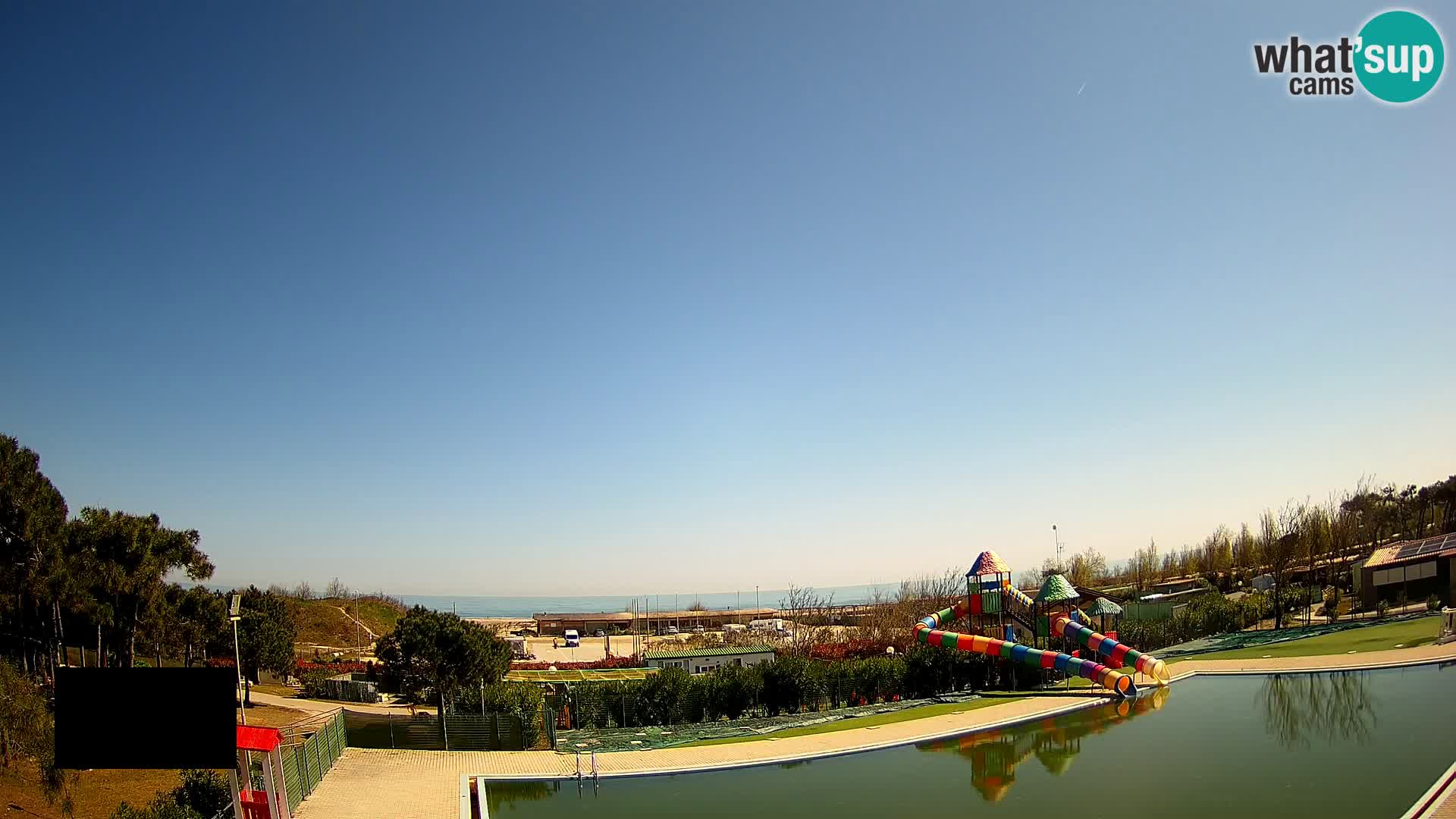 Camping Vittoria webcam en vivo Rosolina mare