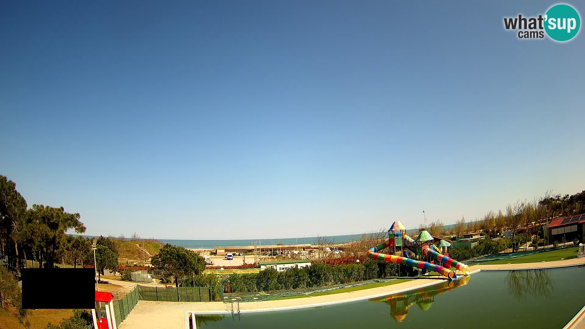 Camping Vittoria webcam en vivo Rosolina mare